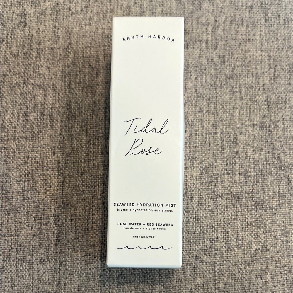 NEW! Earth Harbor Tidal Rose Seaweed Hydration Mist — White